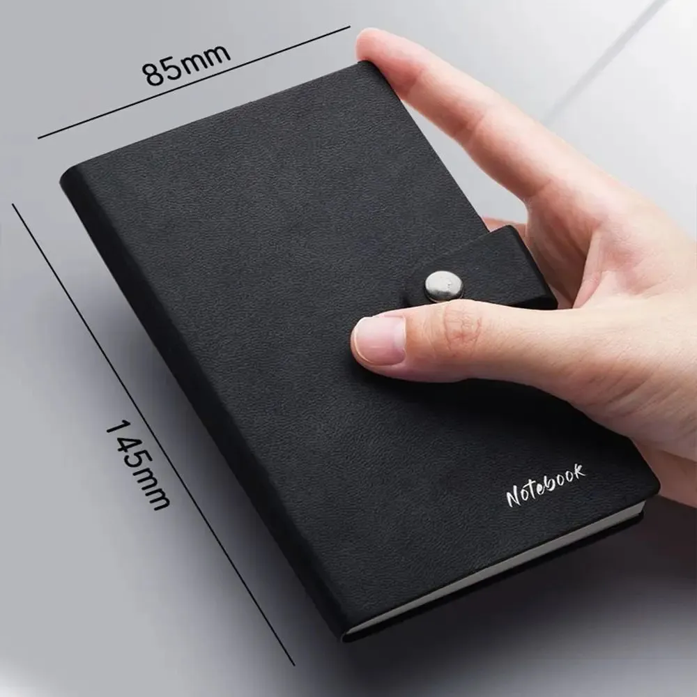 PU Cover A7 Mini Notebook Portable Pocket Notepad Diary Book ...