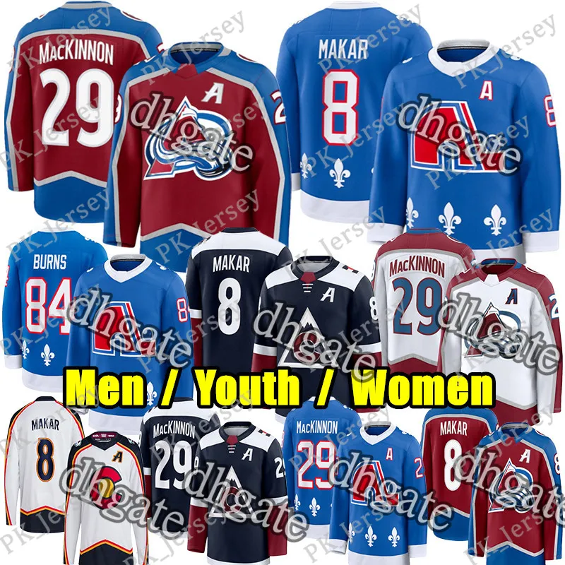 Nathan MacKinnon Avalanche Jersey, Reverse Retro From Pk_jersey