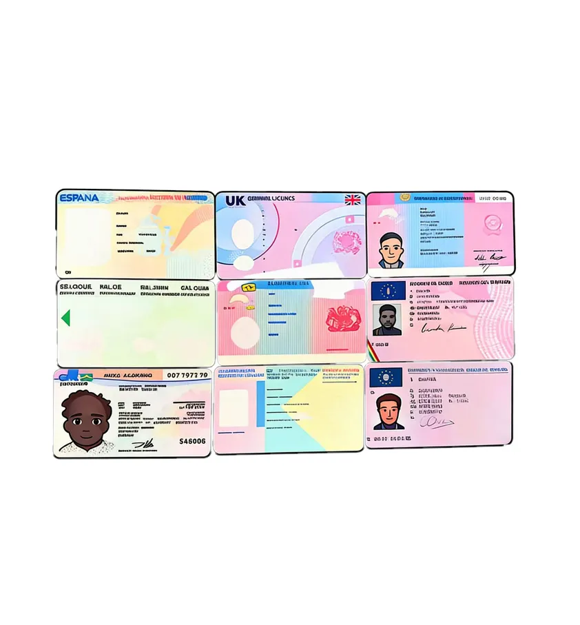 Customizable TV Movie Prop Card – UK Style PVC Film Card with Spanish Design for Cosplayers | Best Price Deal