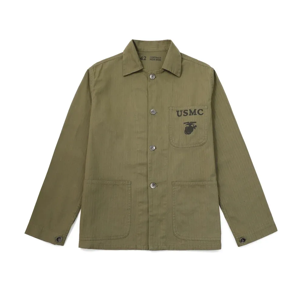 P41 Hbt Jacket Ww2 Usmc Utility Field Military From 21,24