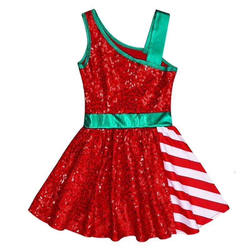 red christmas dance dress Red Plaid Holiday Dress Dance Costume