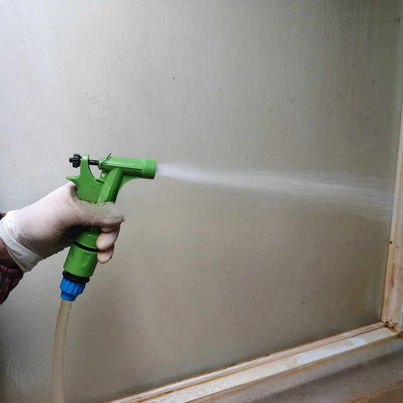 Pistola a spruzzo ad alta pressione per irrigazione giardino, ugello schiumogeno in metallo per lavaggio auto, attrezzo per irrigazione, pistola ad acqua con ugello schiumogeno
