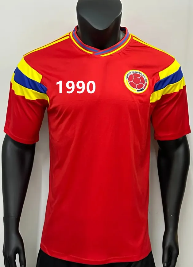 D.VALOYES コロンビア レトロ サッカー ジャージ 1990 ～ 2014 代表