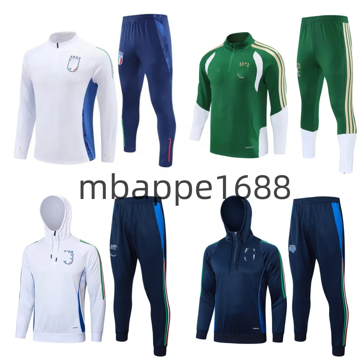 Tuta Da Calcio A Maniche Lunghe Unisex - In Poliestere Traspirante, Per Allenamento E Competizione, Taglia M