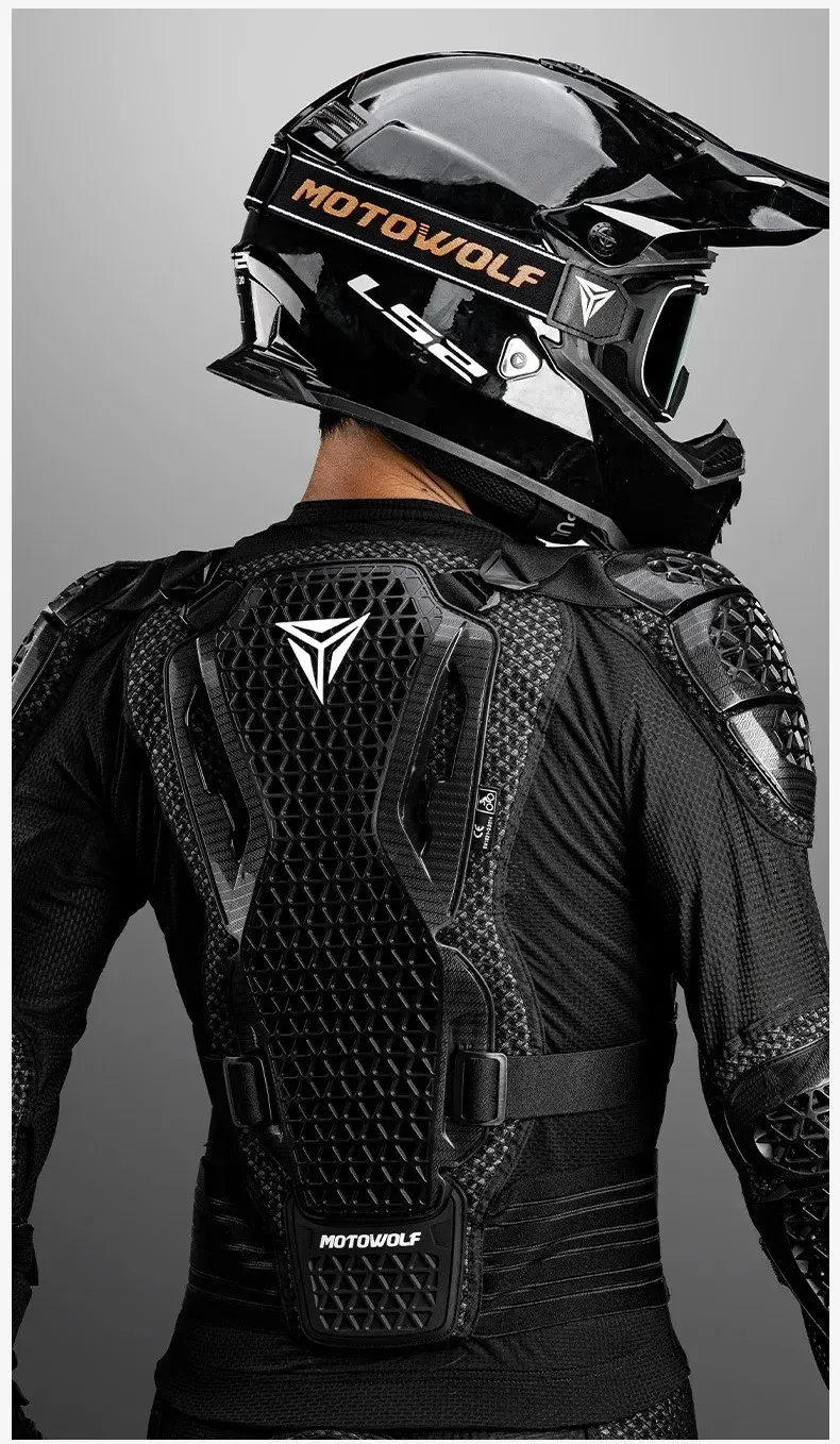 Motorcycle Body Padding Men Motocross Body Armor CE Certified Motorcycle Armor Protective ...