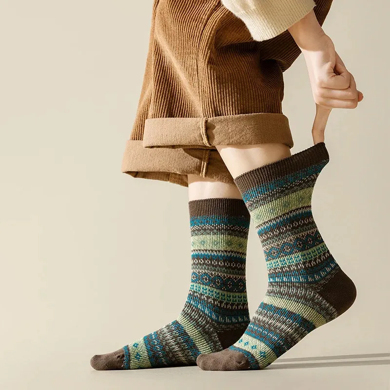 Calzini in lana di alpaca, extra spessi, caldi, per esterni/interni, molto morbidi!!! Uomo/Donna - Italia