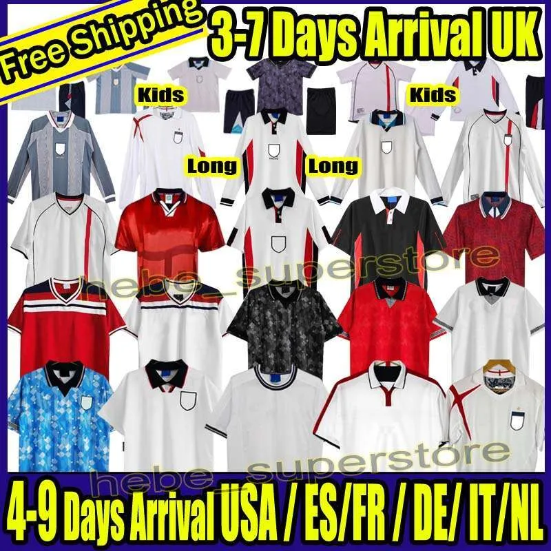 Retro England 1990 1996 1998 2000 2002 GASCOIGNE From