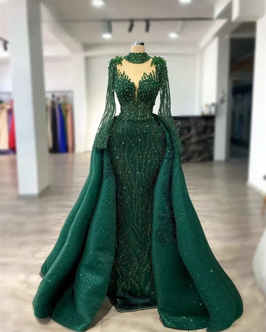formal emerald dresses Amarra Short Gold-Fringe Emerald Party Dress -PromGirl Emerald/Gold / 16 main image 0
