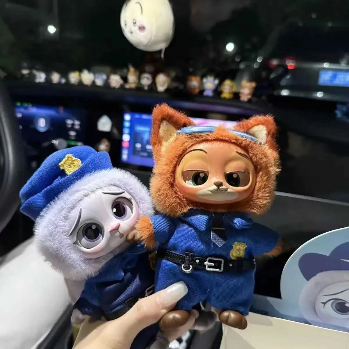 ディズニー ズートピア 2 ぬいぐるみキーホルダー ジュディ ニック