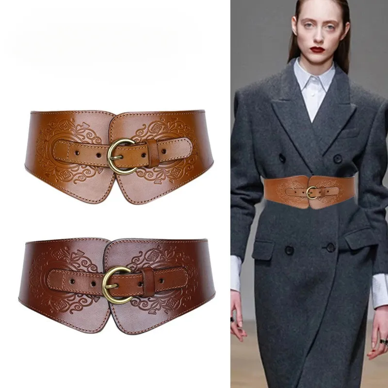 Cintura Elastica Donna Aecibzo – FASCIA Larga Elasticizzata A Vita Alta, Stile Corsetto, Perfetta Per Abiti, Jeans E Look Alla Moda