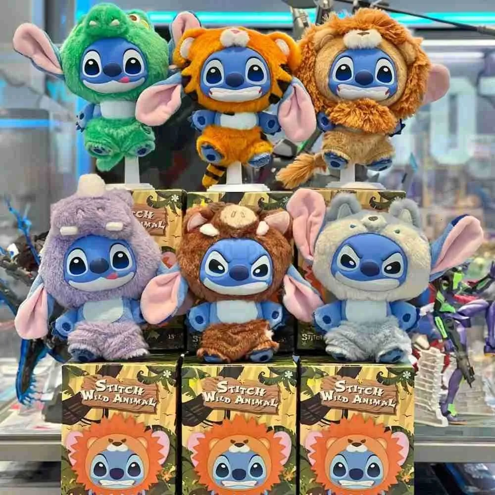 Disney 2026 New Hot New Stitch Toys Wild Animal Series Vinyl Face