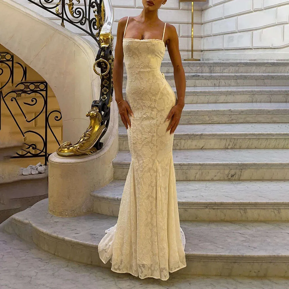 White Long Sleeve Bodycon Bandage Dress Floor-Length Polyester Evening Party Dress from Dhgate Urban Sexy Dresses