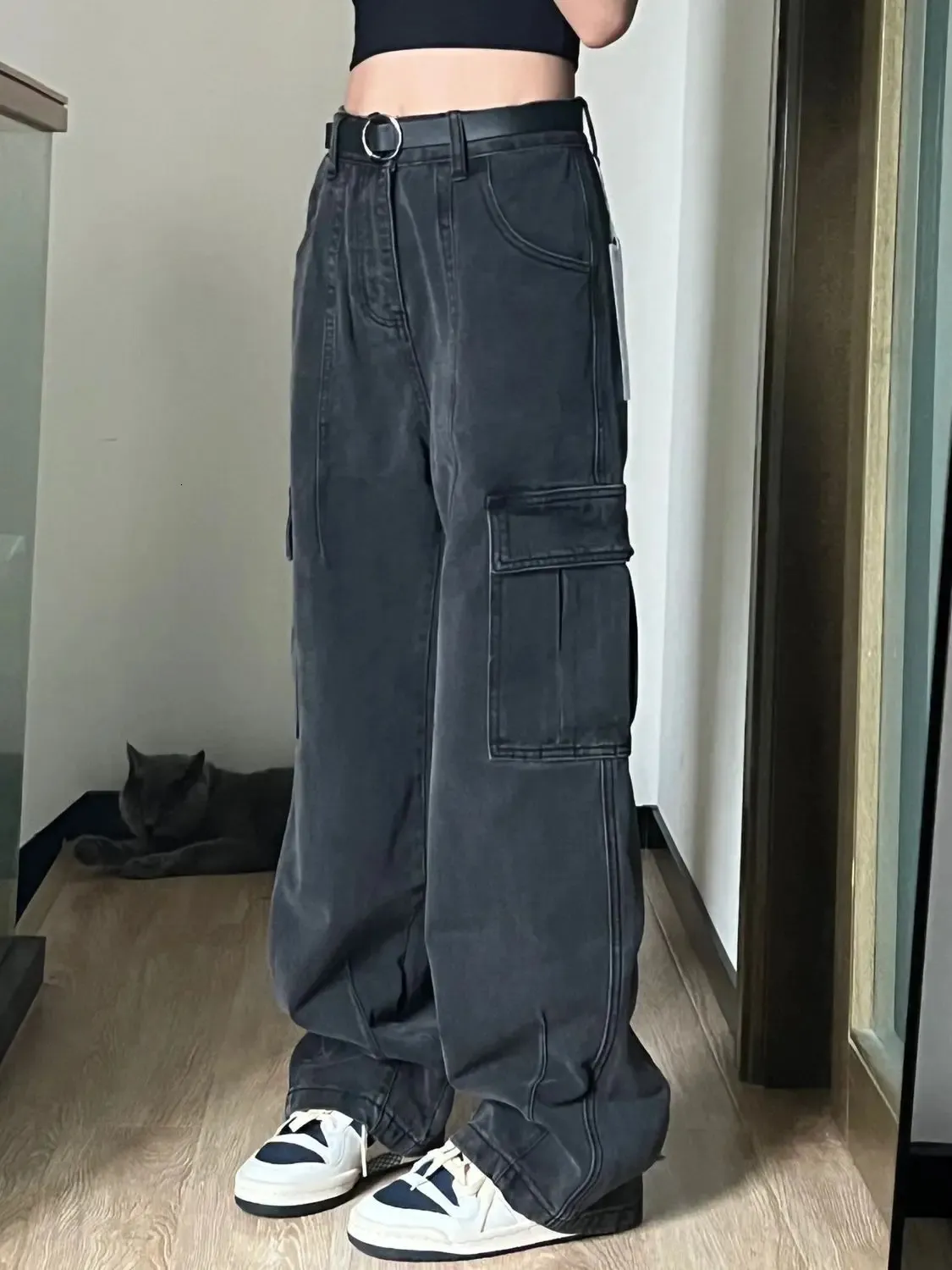 Jeans multitasche cargo - BLU - CVG Gold Jeans multitasche cargo - BLU - CVG Gold