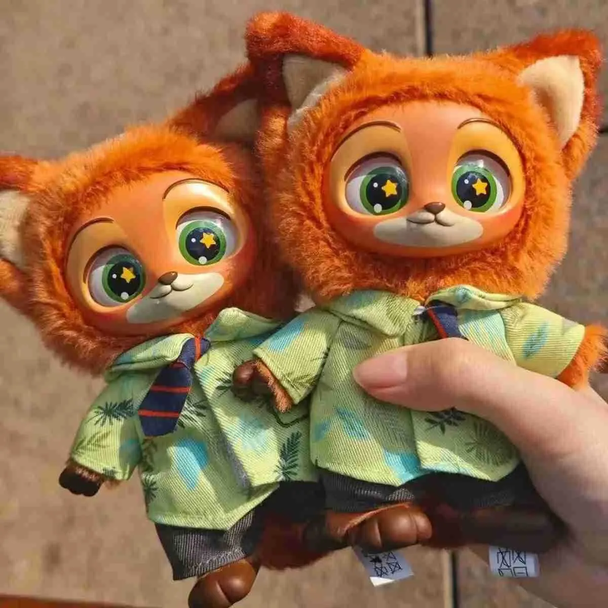 ディズニー ズートピア 2 ぬいぐるみキーホルダー ジュディ ニック
