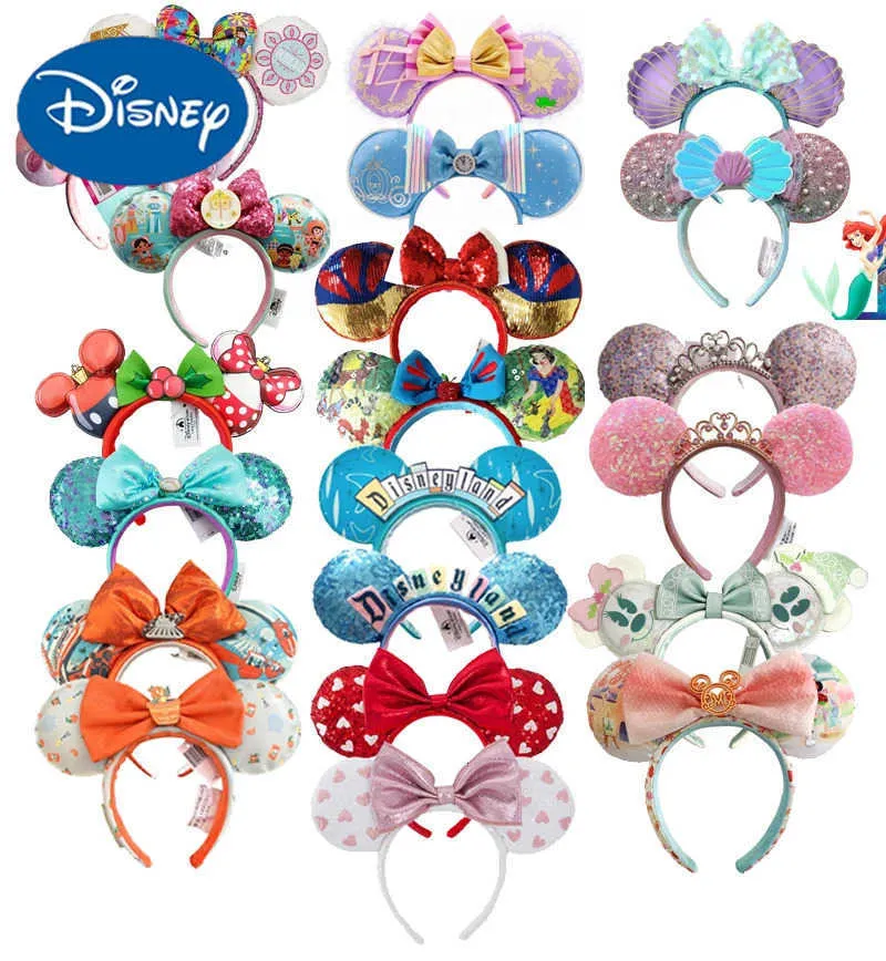 Disney Mickey Mouse Ears Disneyland Headband  ... 