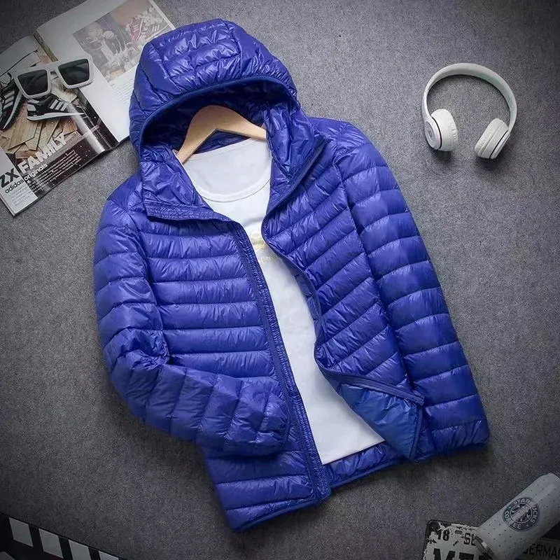 010 Mens Winter Jacket Ultra Light Duck Down Puffer From Xue04