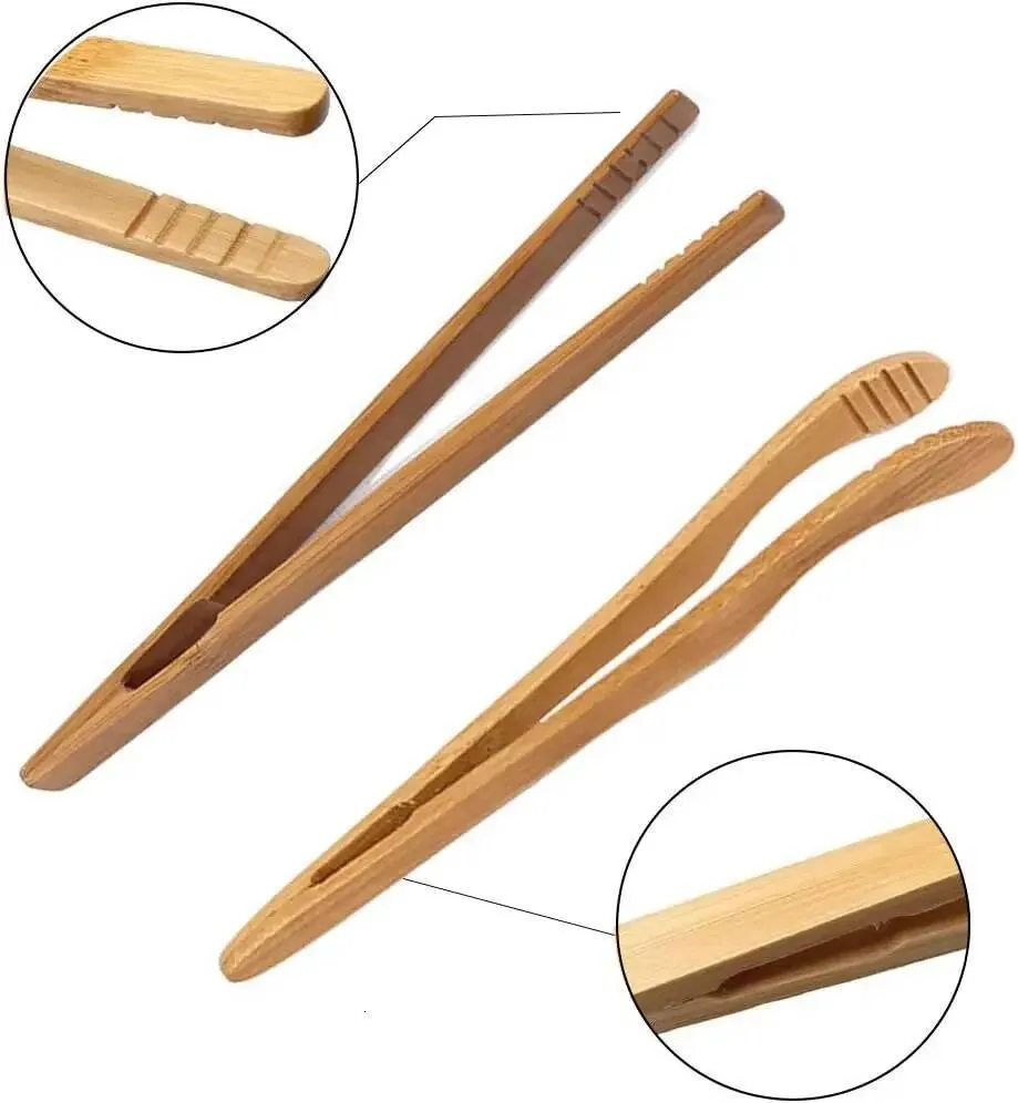 Confezione Da 4 Tostapane In Bambù 7 Pinze Da Cucina Riutilizzabili In Legno Utensile Da Cucina Ideale Muffin, Formaggio, Pancetta, Frutta, Pane Da 11,79 € | DHgate