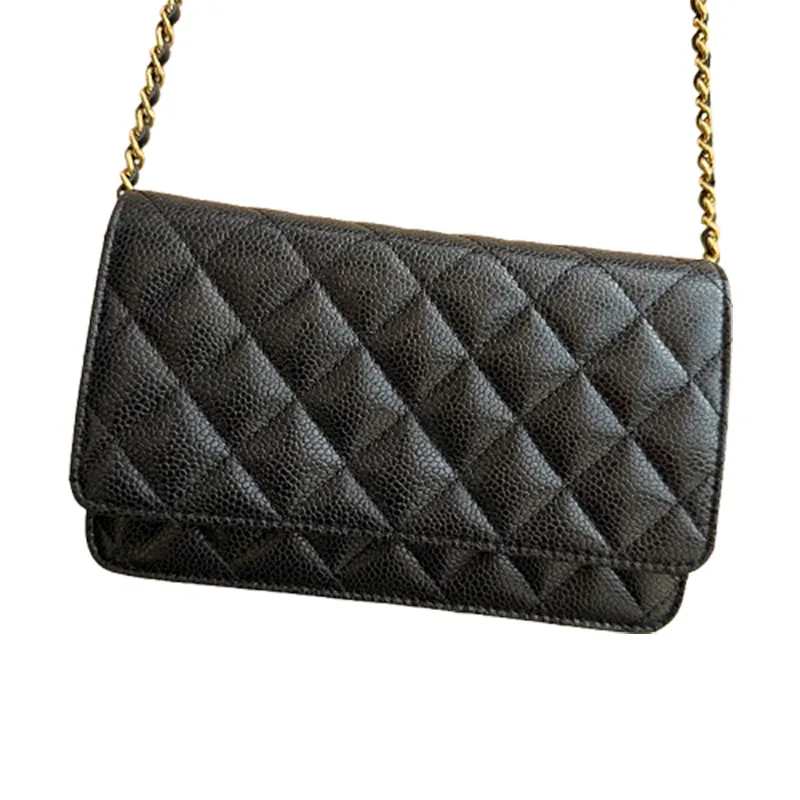 Portefeuille Cuir CHANEL Vintage à Motif Floral Noir - Occasion En Très Bon état, Pliant, Avec Logo - Pour Femme