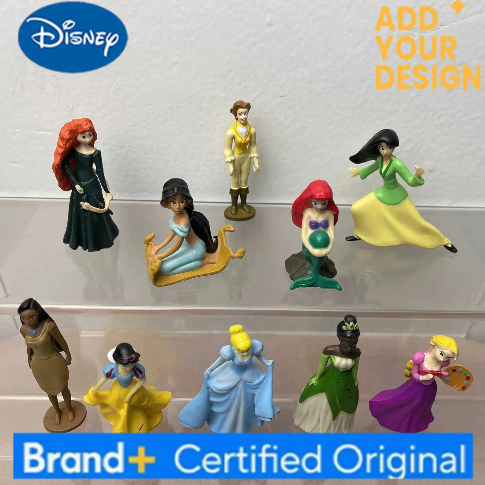 Disney 9/10 Adet Prenses Bebek Şekil Oyuncaklar Yi TL371.42