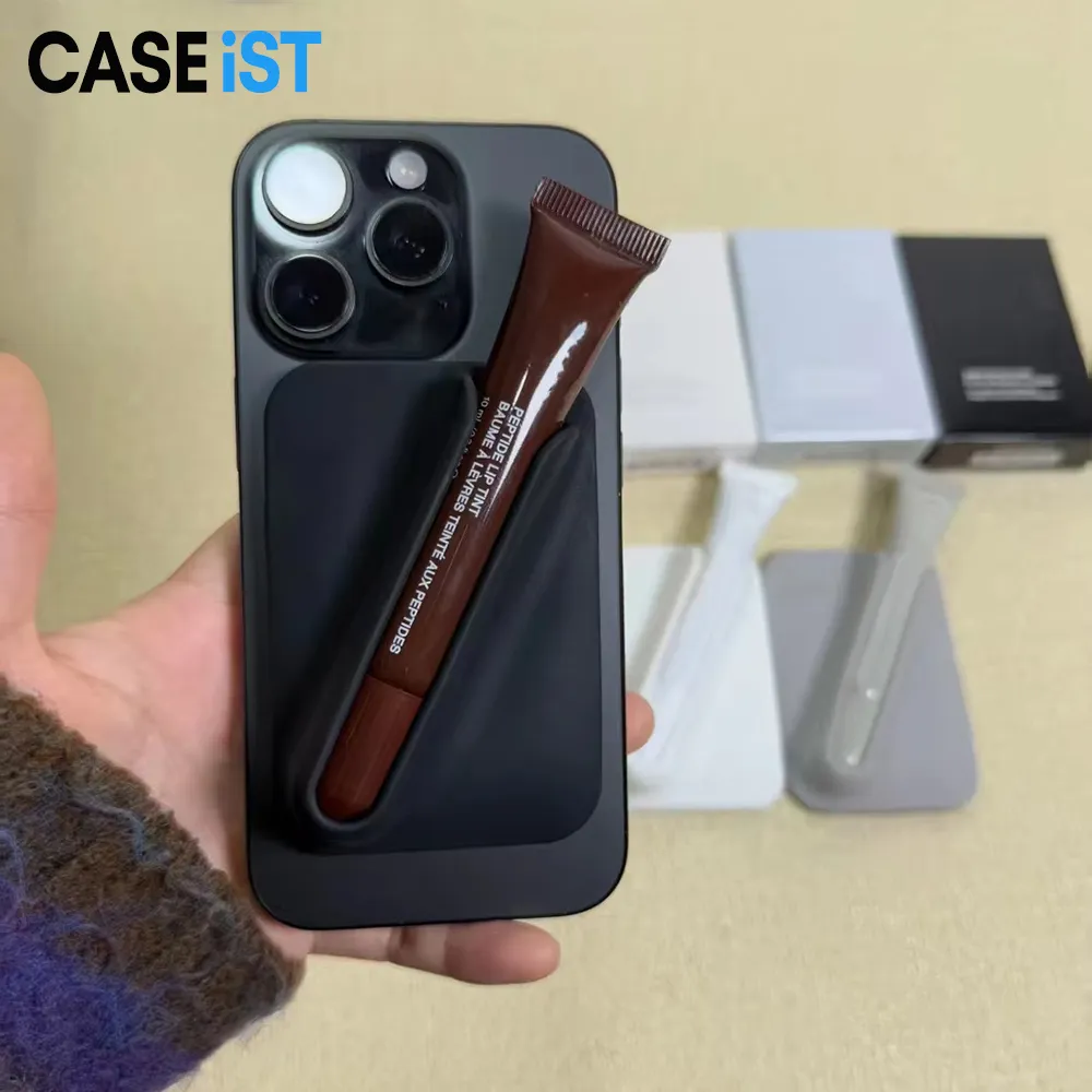 CASEiST Rh0de Silicone Magnetic Lip Holder Snap-On Phone Case with