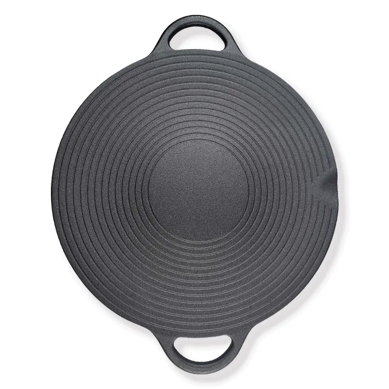 Outdoor Card Grill Cast Iron Teppanyaki Pan  ... 