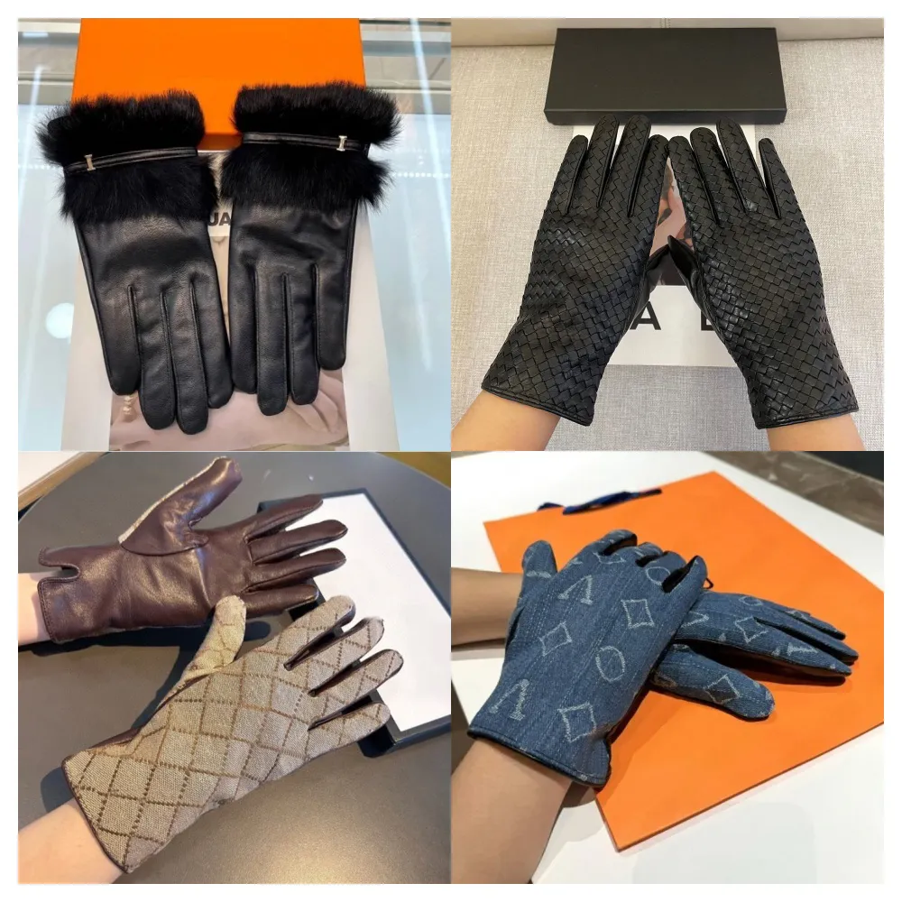 31% OFF – 20‑Style Women Designer Sheepskin Leather Mittens with Cashmere Lining & Touch‑Screen Compatibility