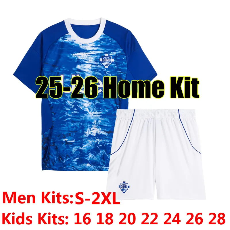 4XL 25/26/27 コモ 1907 ニコパスサッカーユニフォーム MORATA