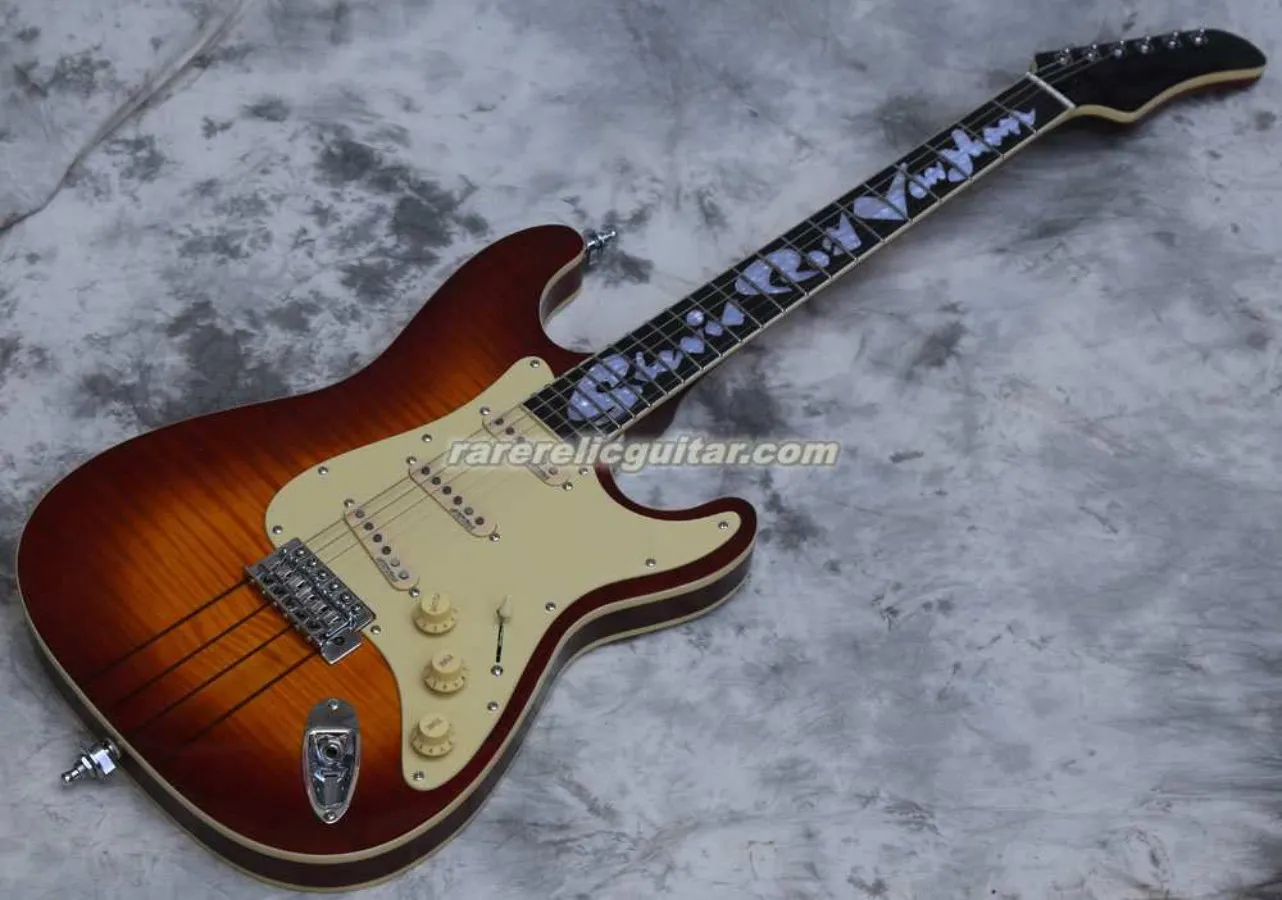 スティービーレイボーン風 エレキギター SRV レリック 【公式通販】