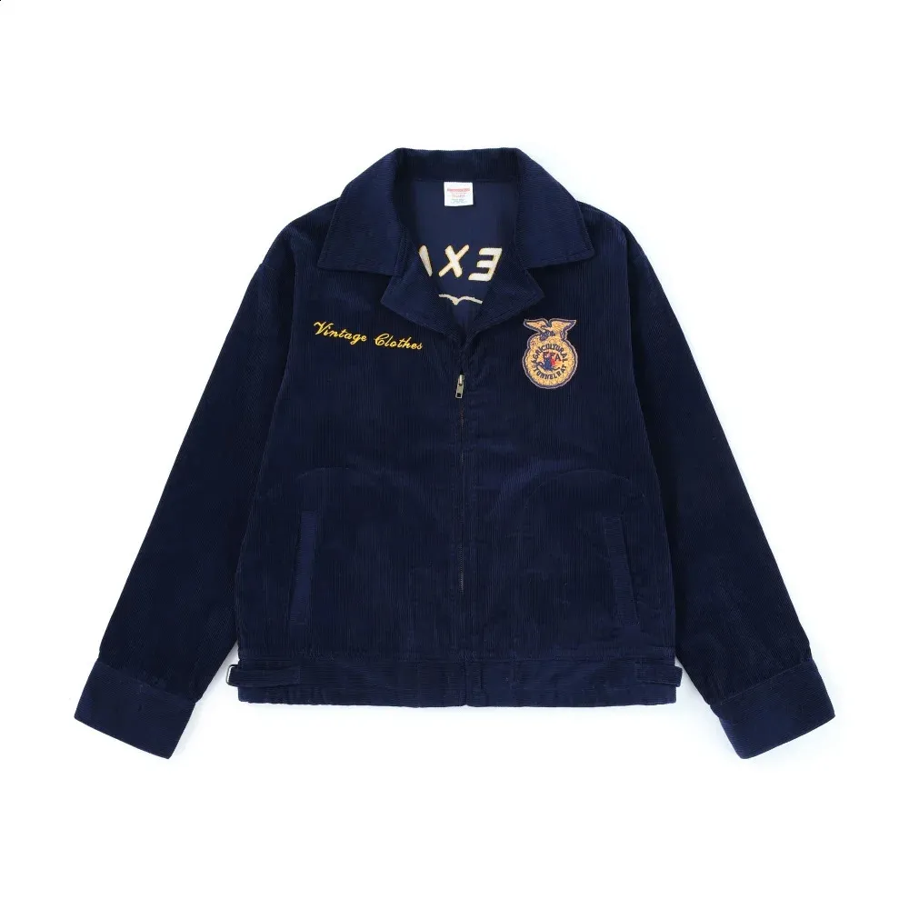 blue corduroy jacket is adopted as official dress Corduroy Work Jacket – The Andover Shop main image 0