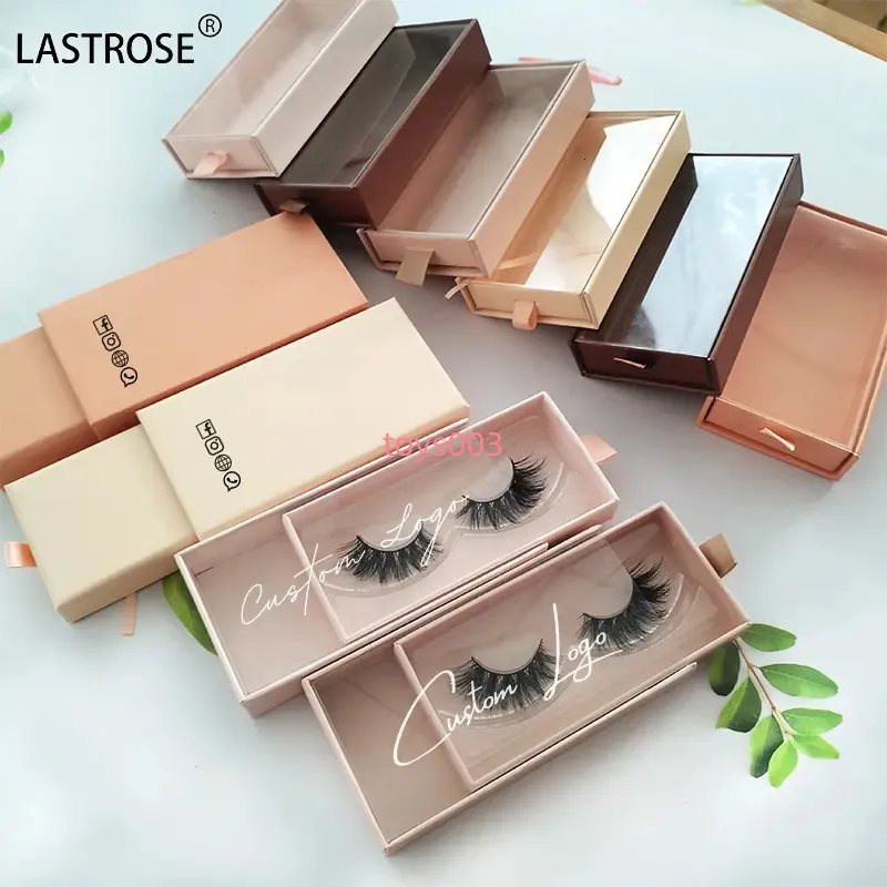 Lash Boxes Packaging Paper Custom Lash Box with Clear Tray for Colorful ...