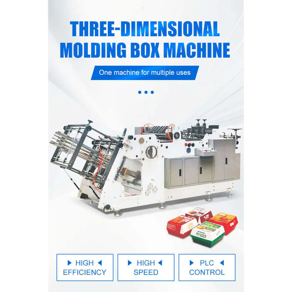 Automatic Paper Lunch Box Making Machine Fast Paper... From ...