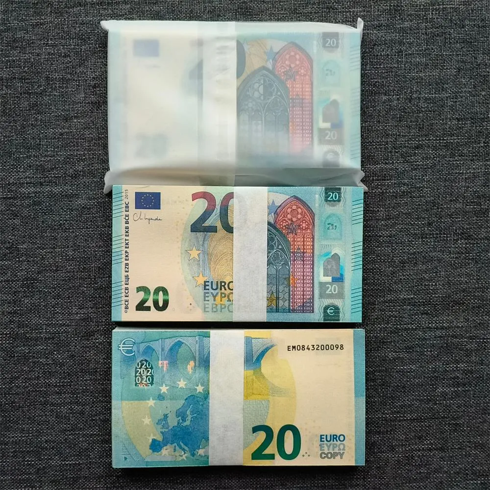 ☆ DHgate 3A 레이저 인쇄 유로 소품 지폐 파티, 웨딩 크리스마스 장식을 위한 50% 크기 가짜 유로 노트 5 ~ 500 유로  복제 지폐, 67x36mm | 신상품 바로 구매