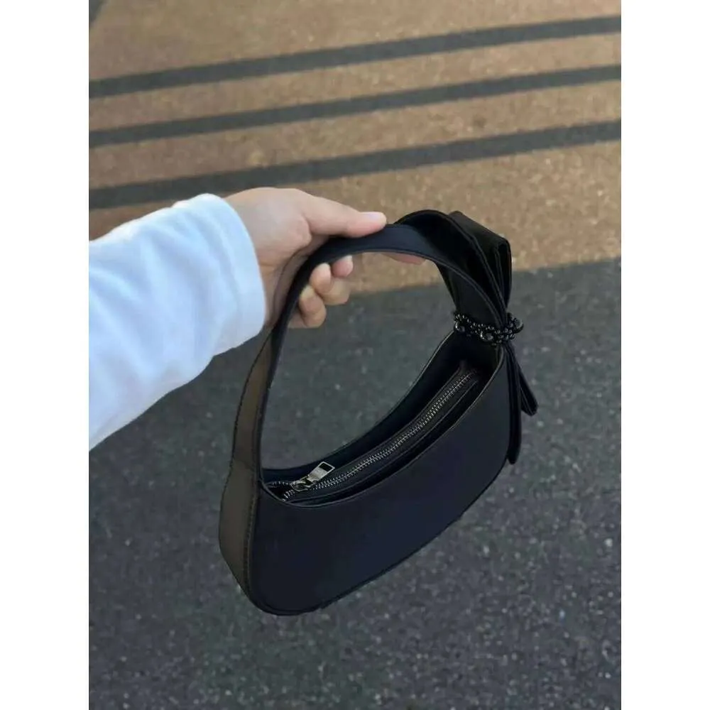 Black Half Moon Large Capacity Polyester Tote Bag with Zipper Closure ...