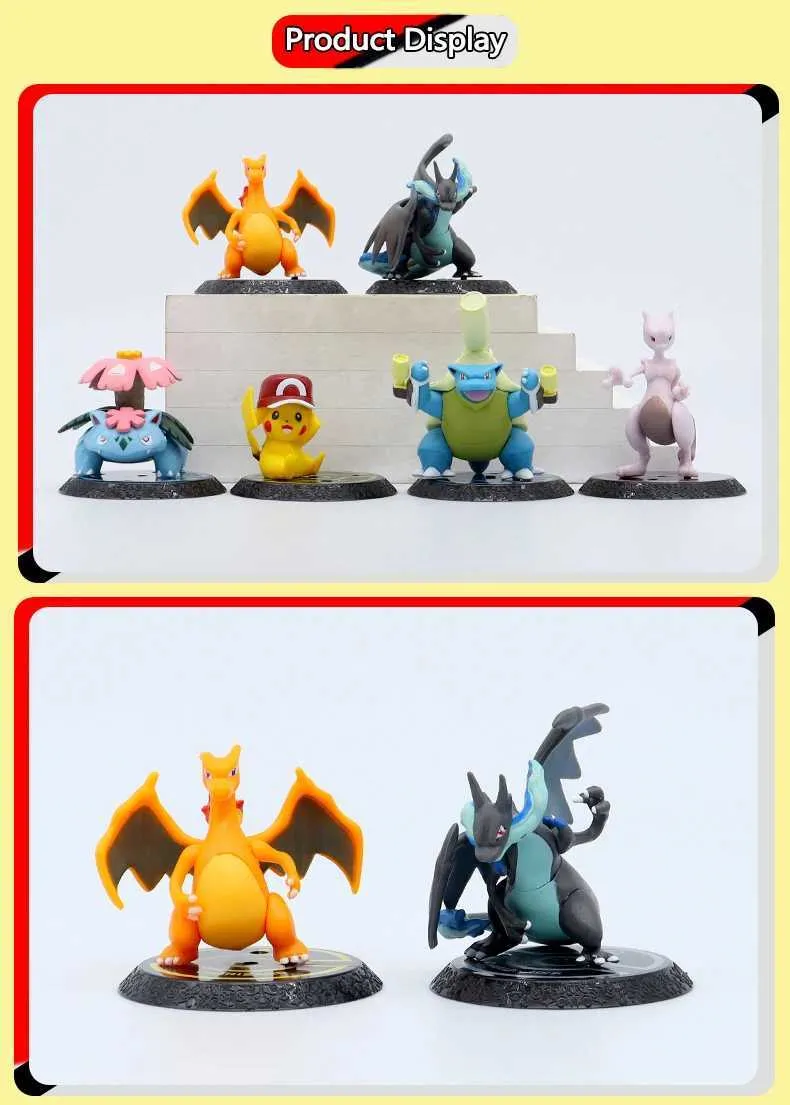 ポケモン 6 個アニメフィギュアピカチュウ 6 7を￥1,392 | DHgate