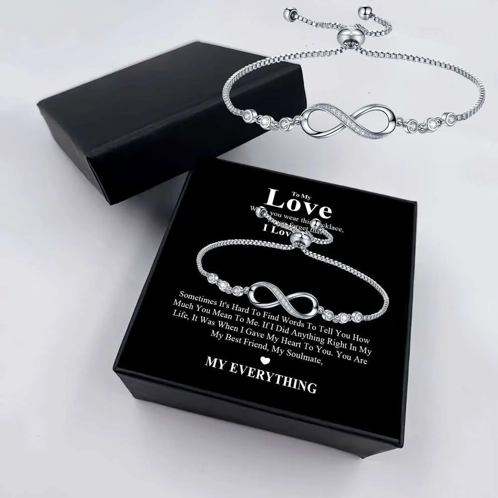 Adjustable Figure 8 Mobius Bracelet Luxury Jewelry_voghion.com