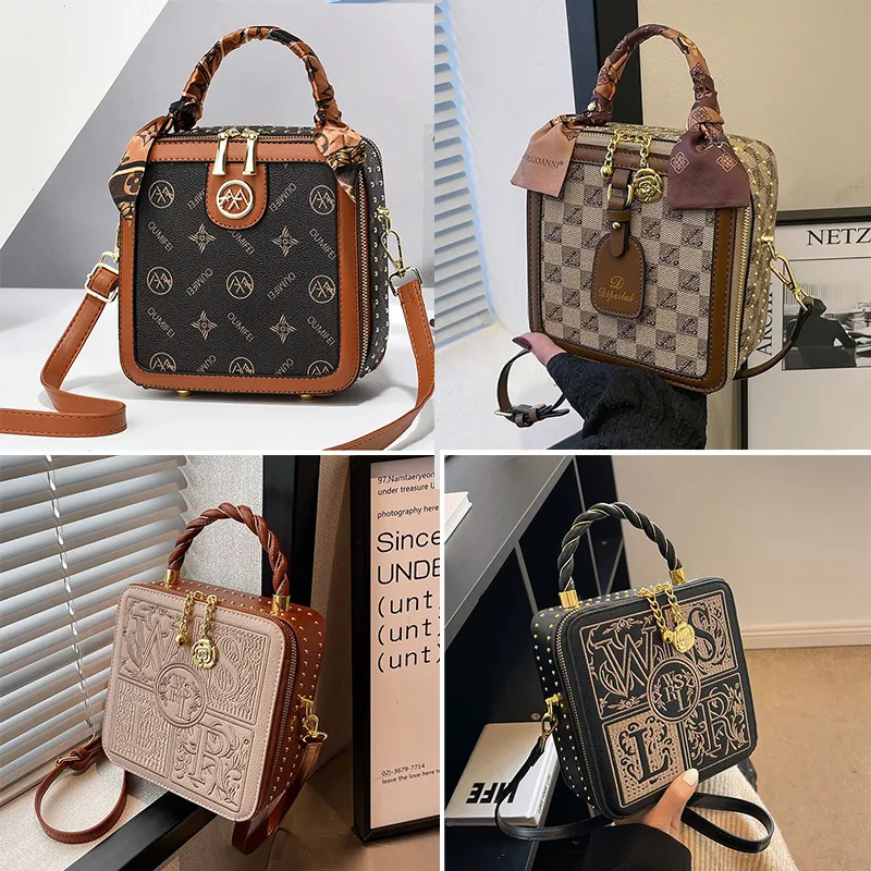 Small Style Design Handbag Textured Small Square... From Yifatrading ...