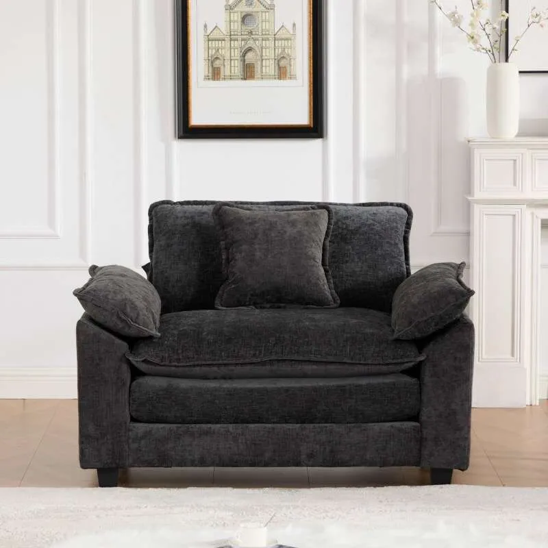 Cloud Sofa, Einzel-Ottomane ist nicht im Lieferumfang enthalten, moderne Sofagarnitur, für Wohnzimmer, Schlafzimmer und Apartment, bequemes,