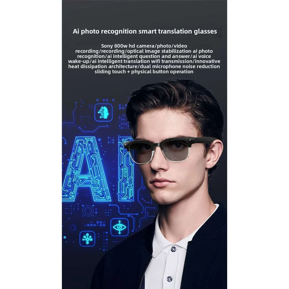 Gafas Inteligentes Con Audio Inalámbrico - Lleva Música Y Llamadas En Tus Gafas, Sin Cables