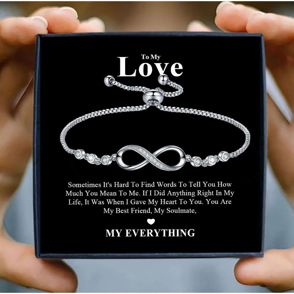 Adjustable Figure 8 Mobius Bracelet Luxury Jewelry_voghion.com