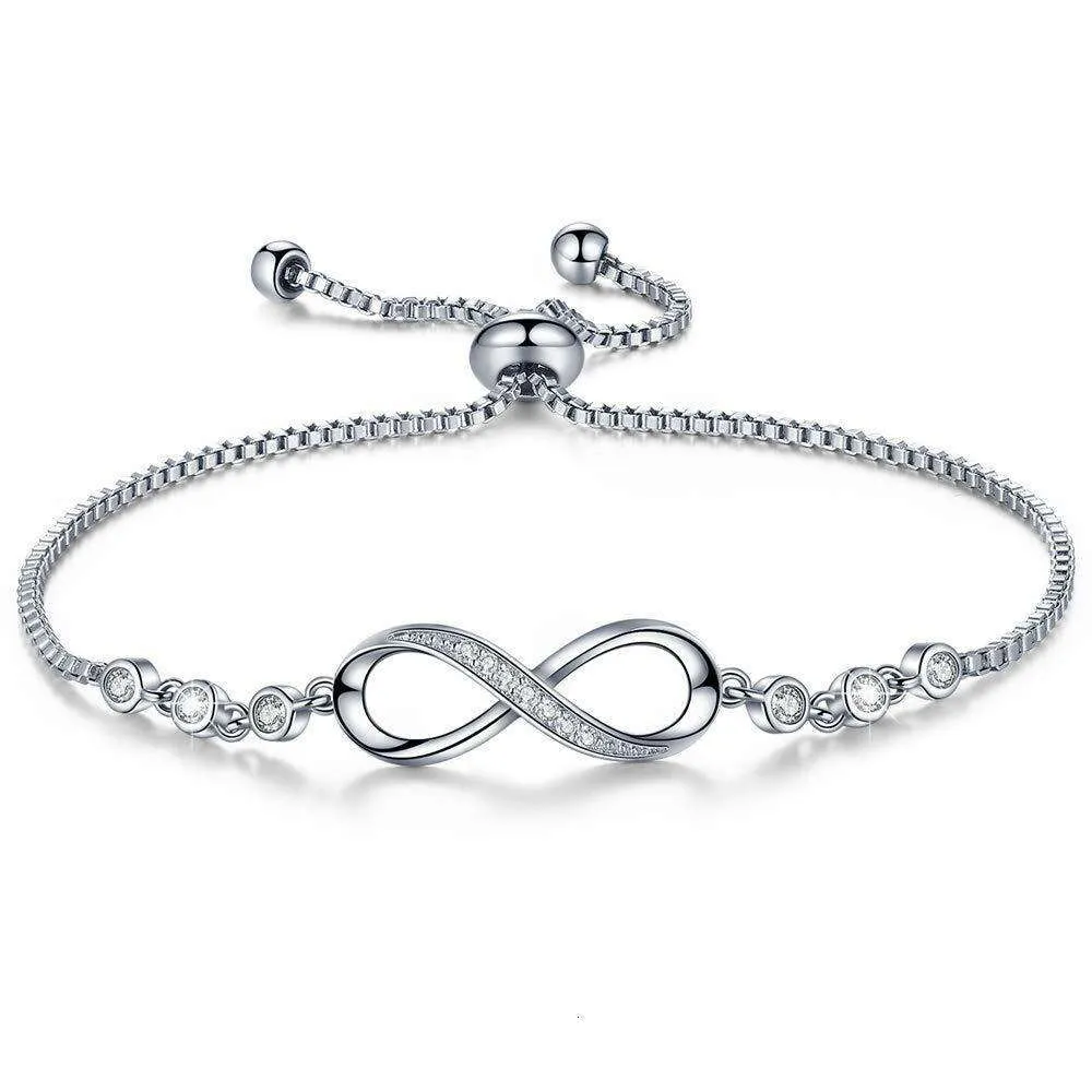 Adjustable Figure 8 Mobius Bracelet Luxury Jewelry_voghion.com