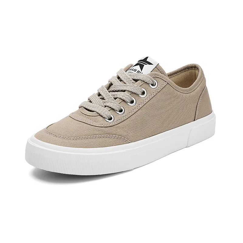 Sneaker da donna retrò con suola in gomma – pelle alla moda – Classiche e comode scarpe casual basic per tennis e skateboard, scarpe da ginnastica antiscivolo, caffè, 36 EU