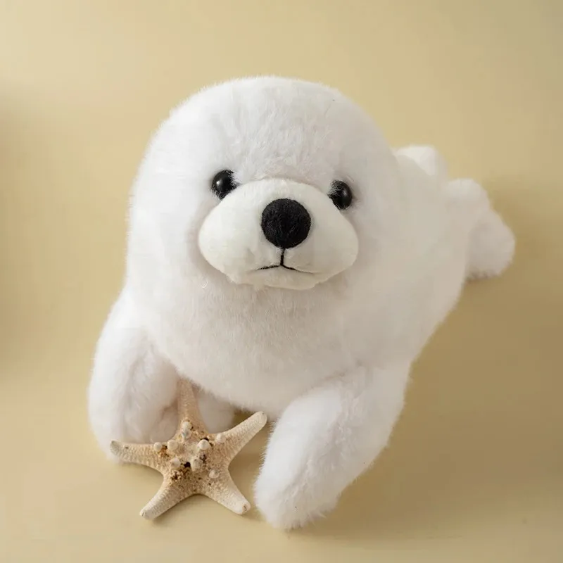 Cojín Peluche Foca De 30 Cm – Almohada De Felpa Súper Suave Con Relleno De Algodón PP, Ideal Para Sofá, Oficina O Como Regalo Para Niños