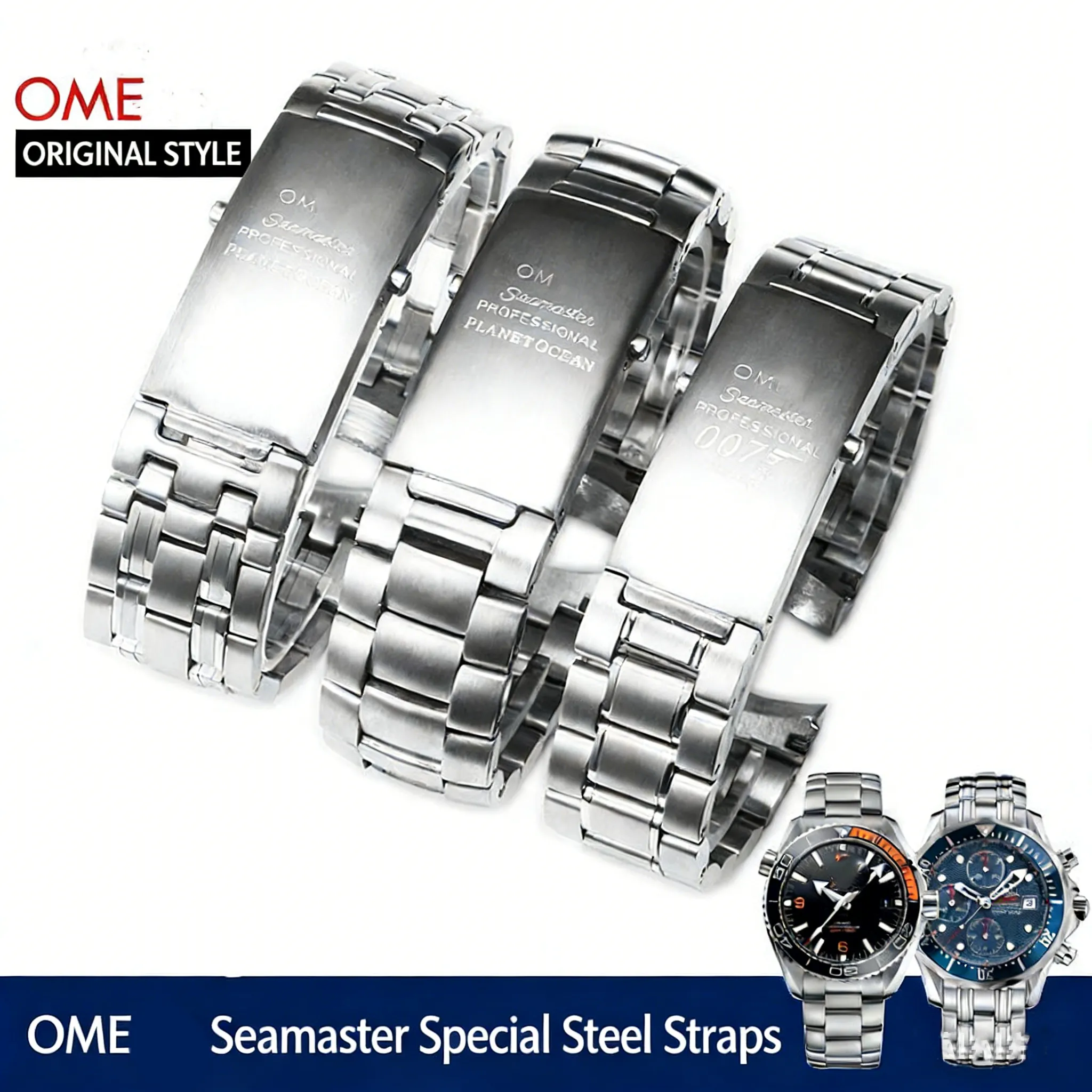 ステンレススチール時計バンド 20mm 22mm ...を￥3,230 | DHgate