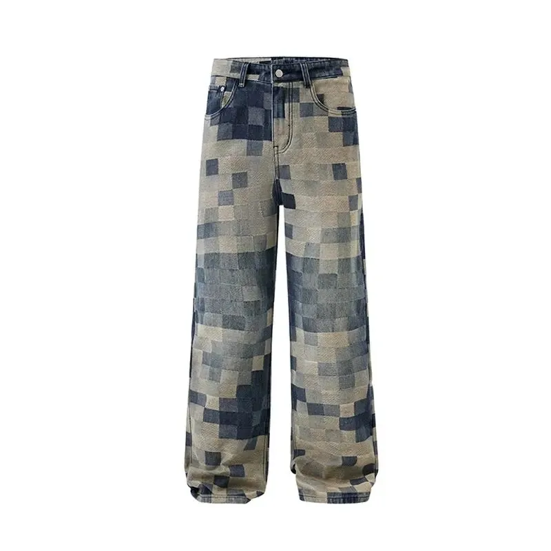 Herren Frhling Und Herbst, Veraltet, Locker, Retro, Gewaschen, Regelmig,  Trendig, Jugend, Lssig, Bambus, Gerades Bein, Jeans, Katzenbart, Hose  251215 Von 33,8  | DHgate