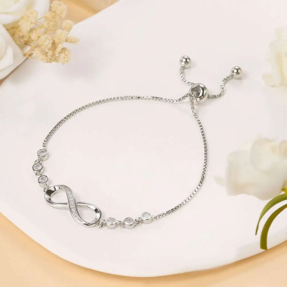 Adjustable Figure 8 Mobius Bracelet Luxury Jewelry_voghion.com