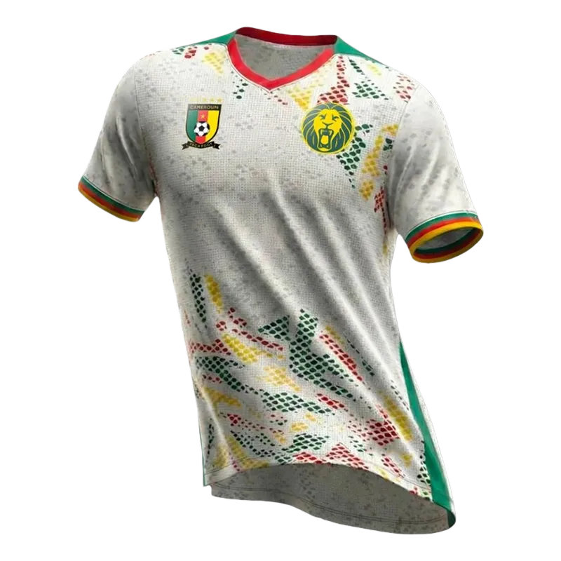 Men's Cameroon Soccer Jersey 2026 Football Shirt Short Sleeve