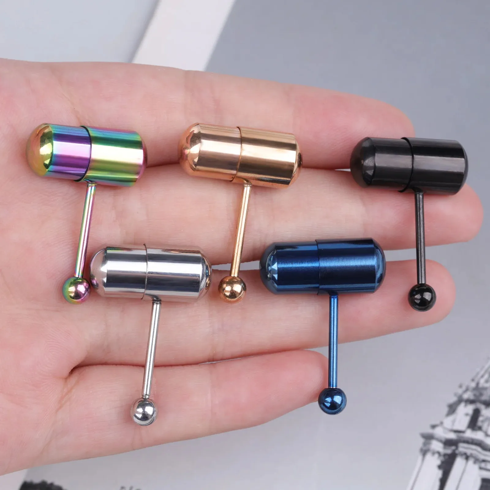 Edelstahl Vibrationssilizium Zungenring... Von 9,02  | DHgate
