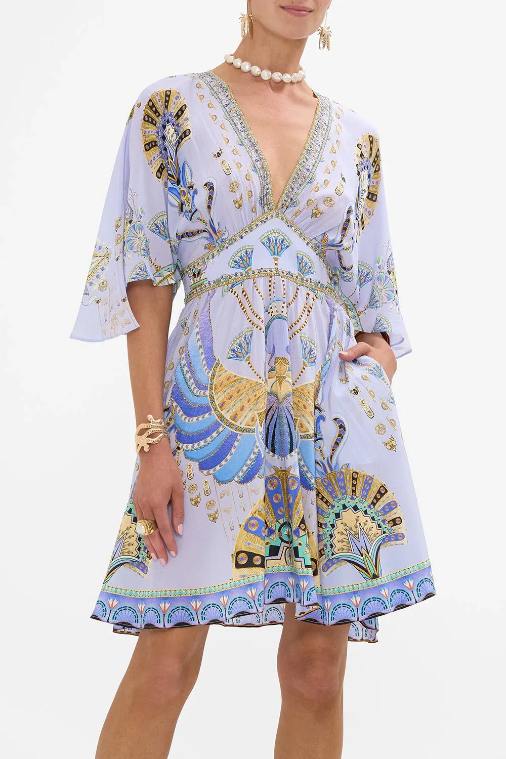 Camilla 100% Silk V Neck A Line Mini Dress With Flare... From Jun0620, $135.92 In Bulk | DHgate.Com Camilla 100% Silk V Neck A Line Mini Dress With Flare... From Jun0620, $135.92 In Bulk | DHgate.Com