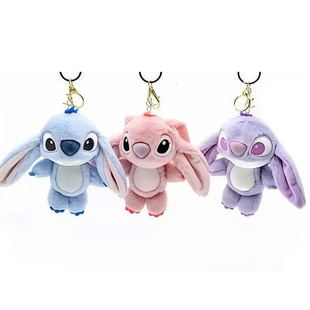 ディズニーかわいいスティッチぬいぐるみキーホルダーおもちゃ素敵な