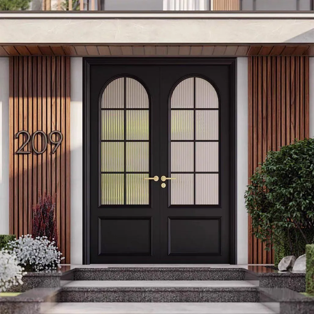 Galvanized Steel Entry Door Security Wrought Iron... From ...